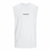 Maglia Smanicata da Uomo Jack & Jones  Jovesterbro Bianco