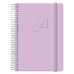 Agenda GLOSS DOHE 12574 Morado 12,5 x 18 cm Anual