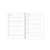 Agenda GLOSS DOHE 12574 Morado 12,5 x 18 cm Anual