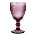 Vinglass Bidasoa Rose Moon Rosa Glass 350 ml (6 enheter)