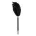 Feather Tickler Blush Noir Fekete