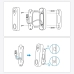 Inteligentne system wideo do drzwi Reolink D340P (24 V) (12 - 24 V)