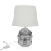 Stolní lampa Versa Stříbřitý Buddha Porcelán (21 x 33 x 21 cm)