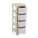 Chest of drawers Versa Lili MDF Wood (30 x 72 x 25 cm)