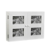 Armadietto portachiavi Versa Wte 8 x 33 x 46 cm Bianco