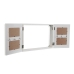 Armadietto portachiavi Versa Wte 8 x 33 x 46 cm Bianco