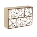 Doos-Juwelenkistje Versa Sansa 11 x 32 x 32 cm Hout MDF