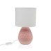 Lampe de bureau Versa Rose Blanc Céramique 40 W 15,5 x 27,5 cm