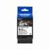 Tape Brother HSE221E 9 mm 1,5 m Black/White