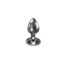 Anal plug Playboy Silver (6,3 cm)