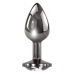 Plug Anal Playboy Plateado (6,3 cm)