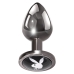 Anal plug Playboy Silver (6,3 cm)