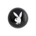 Anální kolík Playboy Stříbřitý (6,3 cm)