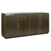 Sidebord Home ESPRIT Messing Marmor 180 x 40 x 85 cm