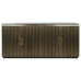 Credenza Home ESPRIT Ottone Marmo 180 x 40 x 85 cm