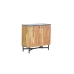 Sidebord Home ESPRIT Svart Naturell Marmor Akasia 88 x 40 x 85 cm