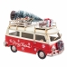 Kerstversiering Rood Multicolour Metaal Bus 17,5 x 7,5 x 11 cm