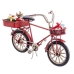 Christmas bauble Red Multicolour Metal Bicycle 16 x 6,5 x 9,5 cm