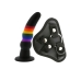 Consolador con arnés Dream Toys Colourful Love