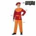 Costume per Bambini Paggio Rosso 4 pcs