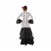 Costume per Adulti Nero Ballerina di Flamenco Spagna