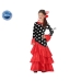 Маскировъчен костюм за възрастни Flamenca Черен Червен Испания