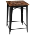 Mesa de Comedor Home ESPRIT Madera Metal 66 x 66 x 106 cm 66 x 66 x 102 cm