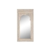 Wall mirror Home ESPRIT Natural Indian Man Stripped 90 x 3,5 x 180 cm