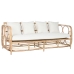 Canapé Home ESPRIT Blanc Naturel 192 x 72 x 75 cm