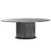 Eettafel Home ESPRIT Blik Marmer 200 x 110 x 76 cm