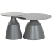 Console Home ESPRIT Grigio Metallo Ceramica 70 x 70 x 43 cm 70 x 70 x 1 cm