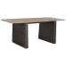 Eettafel Home ESPRIT Natuurlijk Donkerbruin Spar 200 x 90 x 75 cm