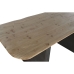 Eettafel Home ESPRIT Natuurlijk Donkerbruin Spar 200 x 90 x 75 cm