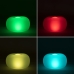 Pouf Gonfiabile con LED Multicolor e Telecomando Pulight InnovaGoods Bianco (Ricondizionati B)