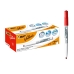 Rotulador Bic Velleda 1741 Blanco Rojo Pizarra blanca