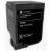 Toнер Lexmark 74C2HKE Черен