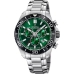 Relógio masculino Festina F20042/3 Verde Prateado