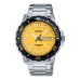 Horloge Heren Casio DIVER Geel Zilverkleurig