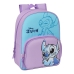 Cartable Stitch Sweet Bleu Lila 26 x 34 x 11 cm