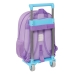 Mochila Escolar con Ruedas Stitch Sweet Azul Lila 26 x 11 x 67 cm 26 x 34 x 11 cm