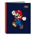 Gredzenveida stiprinājums Super Mario World Tumši Zils A4 26.5 x 33 x 4 cm