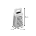 Grater Tescoma Handy Stainless steel Plastic Mini