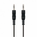 Audiokaabel (3.5mm) Ewent EW-220101-050-N-P 5 m Must