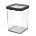 Bucket container Rotho Black Transparent