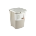 Bucket container Rotho Beige Plastic