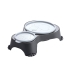 Dog Feeder Rotho Anthracite Plastic