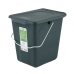 Bucket container Rotho Green Plastic