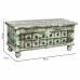 Chest Alexandra House Living White Green Mango wood 42 x 45 x 98 cm Aged finish