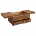 Portabottiglie Alexandra House Living Naturale Legno di abete 60 x 55 x 100 cm