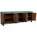 Credenza Alexandra House Living Nero Verde Legno di mango 40 x 70 x 200 cm 6 porte